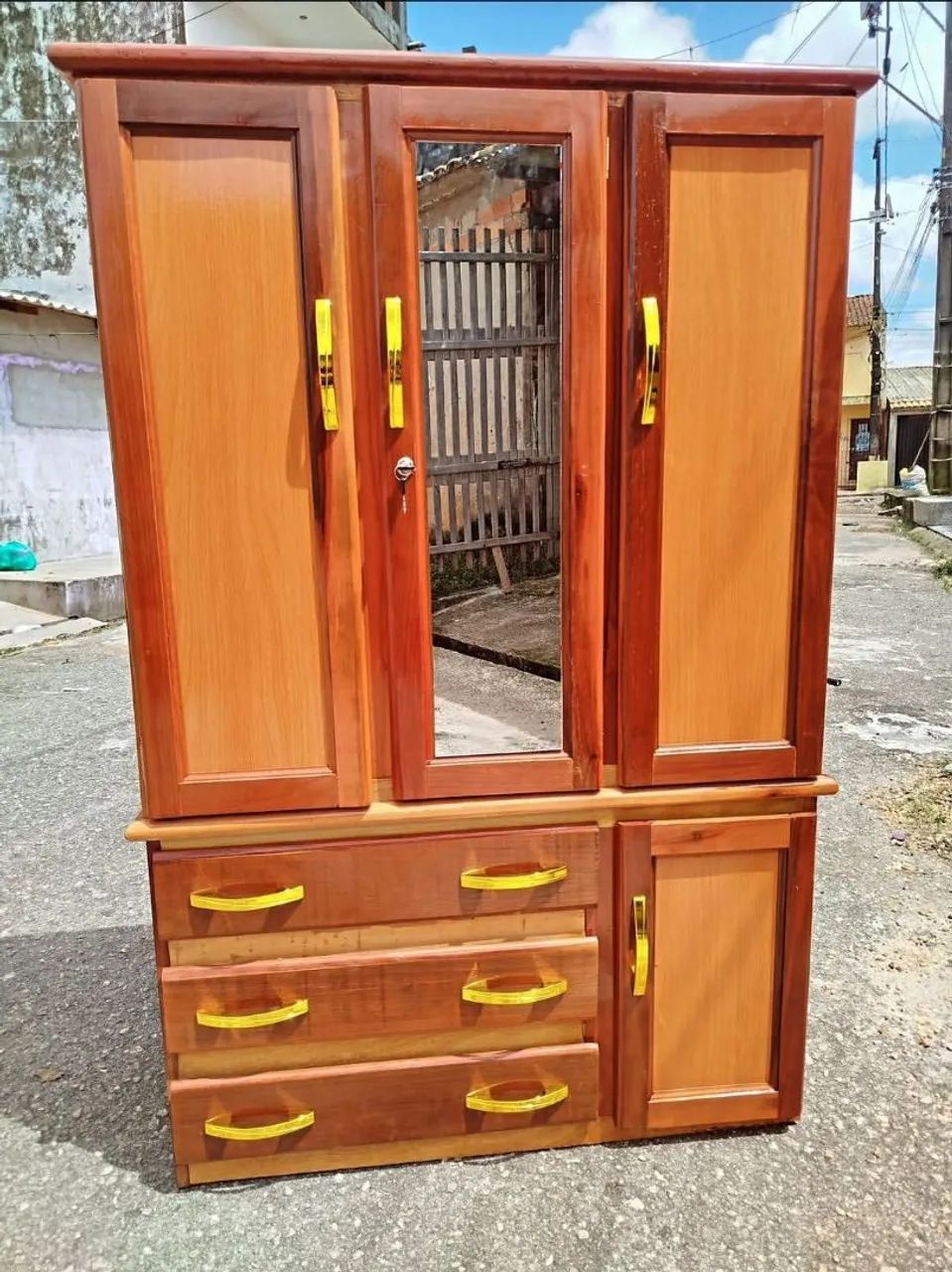 GUARDA ROUPA ROUPEIRO DE SOLTEIRO NOVO - Foto 4