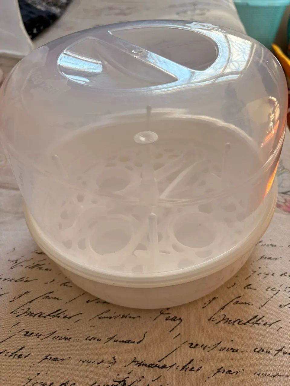 Esterelizador de Microondas (mamadeiras, bicos...)