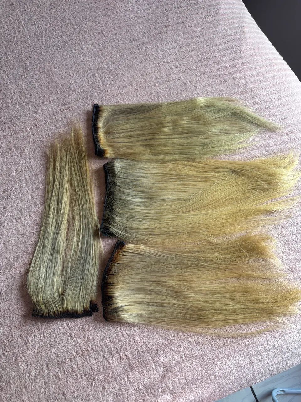 Mega Hair, cabelo brasileiro 40cm 4 telas 