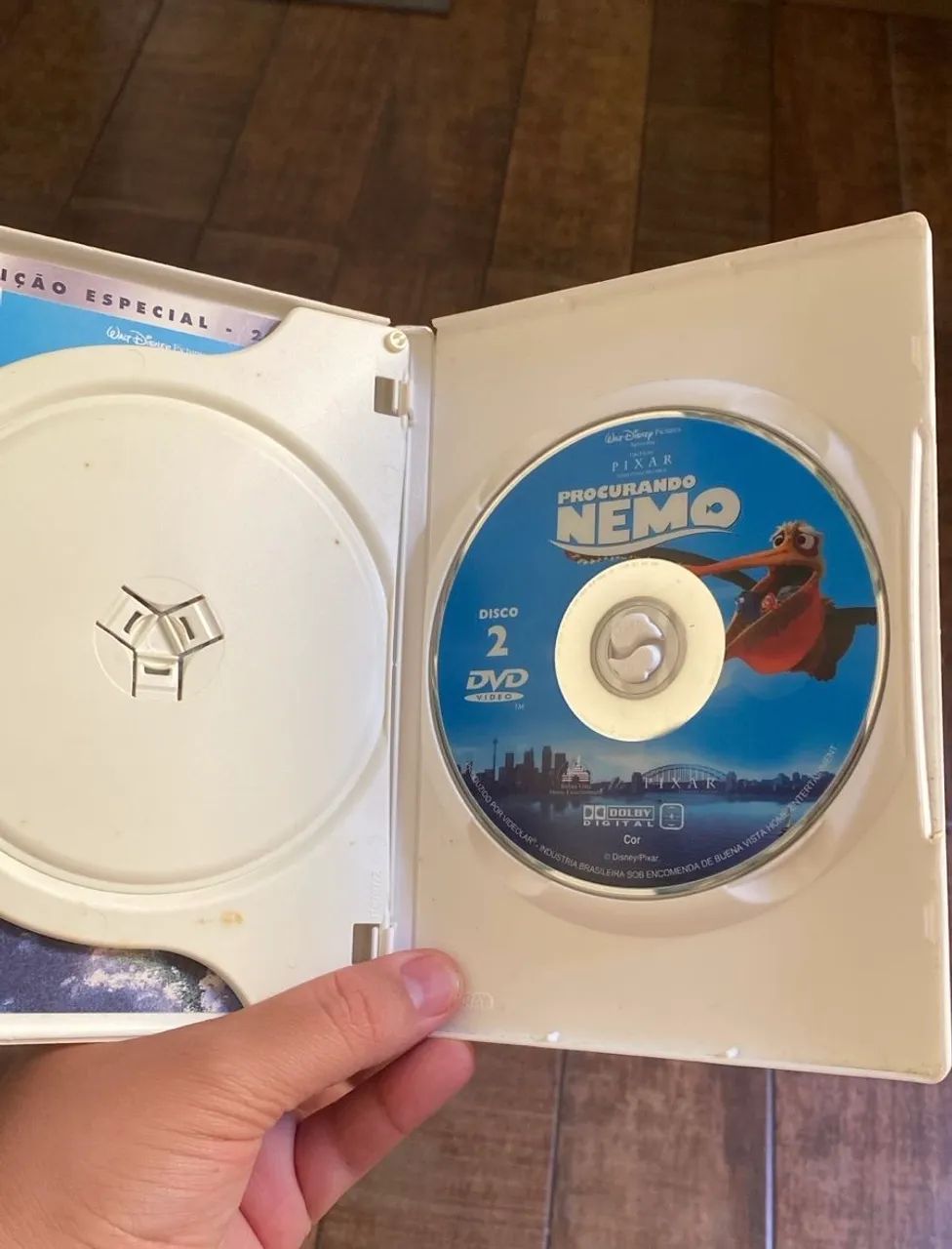 Procurando Nemo DVD Duplo Original com Encarte Disney Pixar - Foto 5