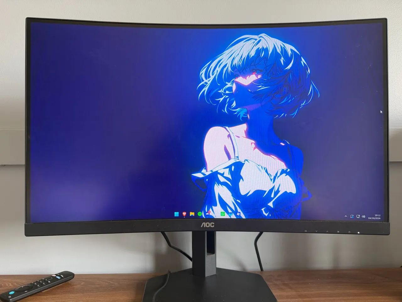 monitor gamer curvo aoc 300hz - Foto 2