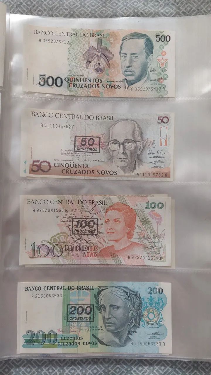 Coleção de cedulas nacionais antigas - Foto 3