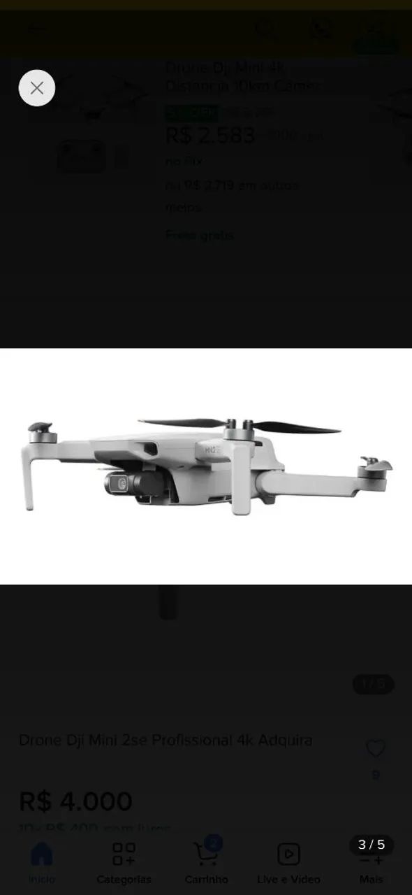 Drone dji mini 2 original  - Foto 2
