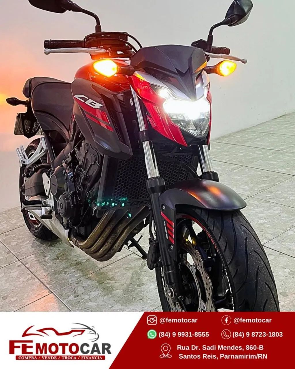 HONDA CB 650F 2019 - Foto 2