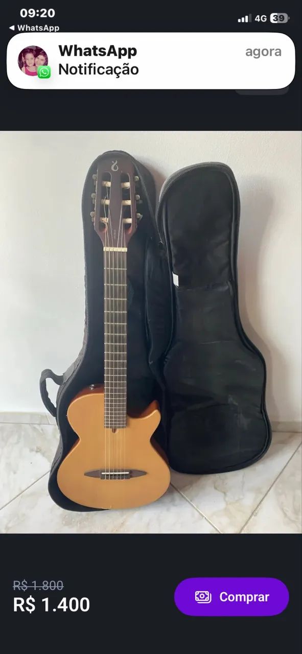 Violão naylon flat Tagima - Foto 3