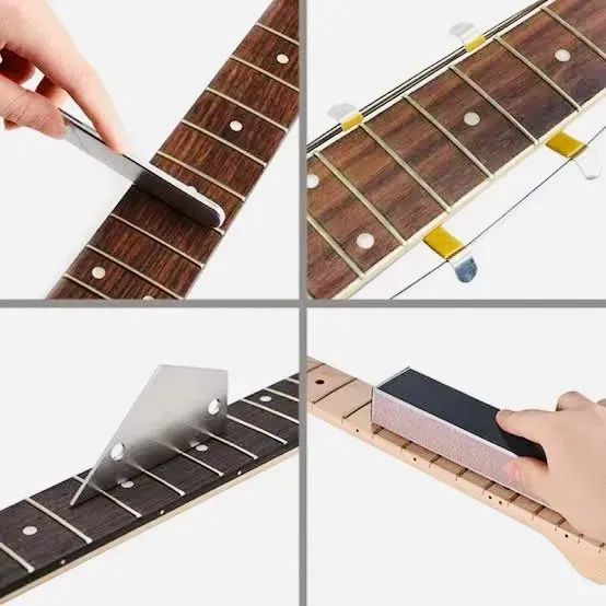 Troca de trastes - Guitarra, baixo, violão, cavaco etc Luthieria CdN - Foto 2