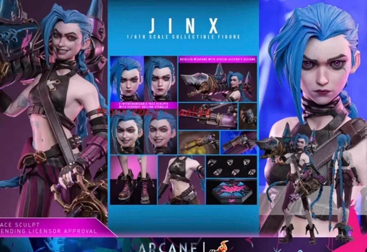 Hot toys Jinx - Arcane - Foto 2