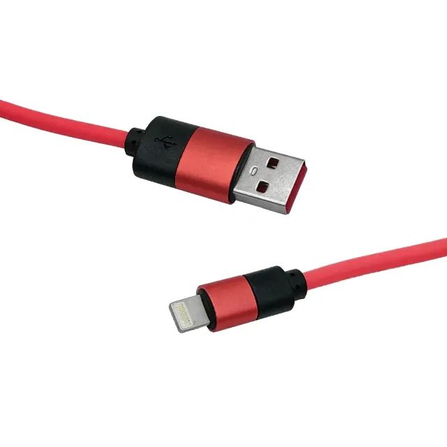Cabo USB Lightning 90cm 2.4A Carga e Dados Sortido - Foto 2