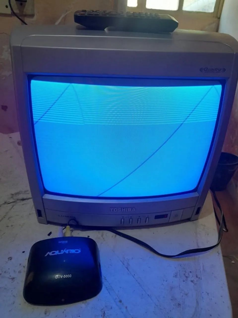 TELEVISÃO 14 DE TUBO COM CONVERSOR DIGITAL 150.00 - Foto 4