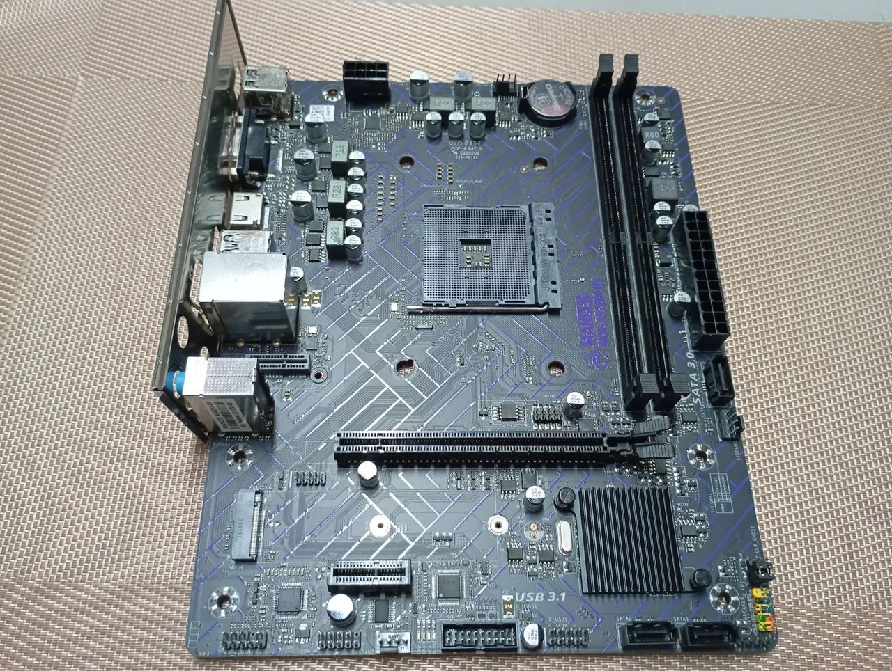 Placa Mae Mancer A520M-DX, DDR4,Socket AMD AM4, M-ATX, Chipset AMD A520 - Foto 4