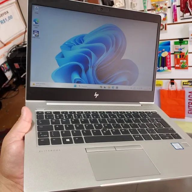 Notebook hp i7 de oitava empresarial conservado (rapido)