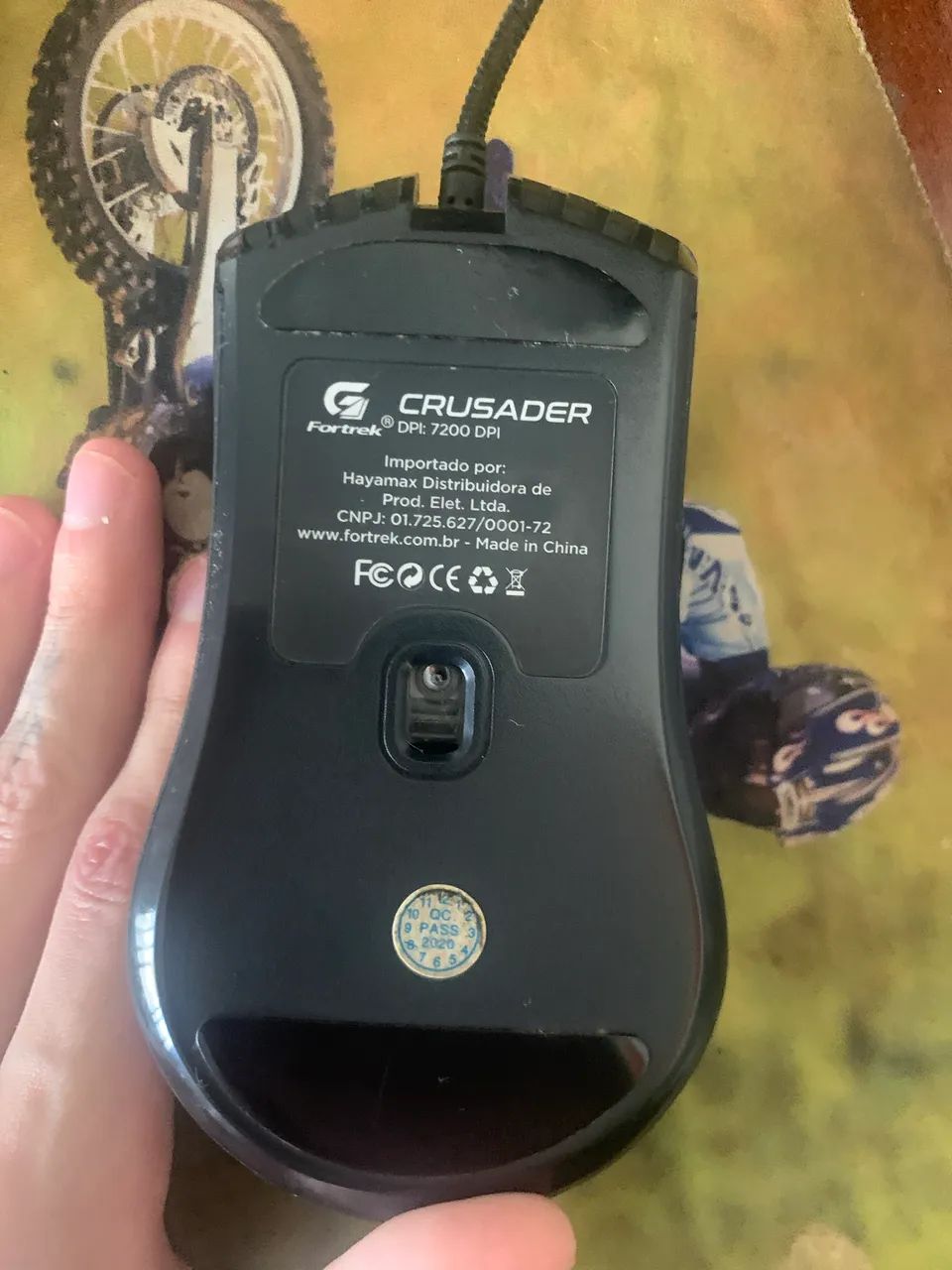 Vendo mouse gamer crusader