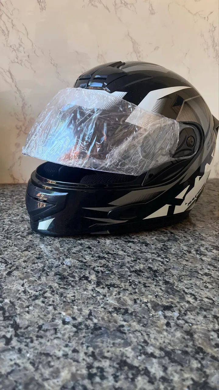 Capacete com duas viseira - Foto 3