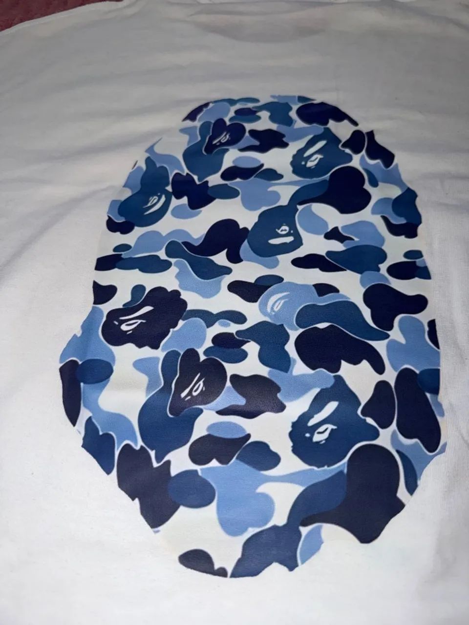 Camisa BAPE azul - Foto 4