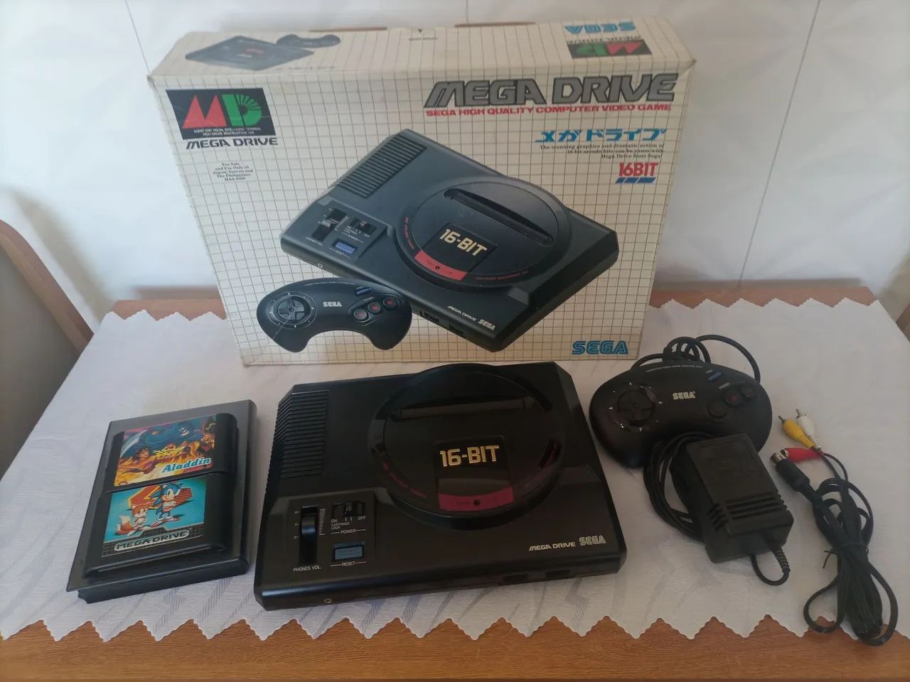 Mega Drive 1 (excelente estado).