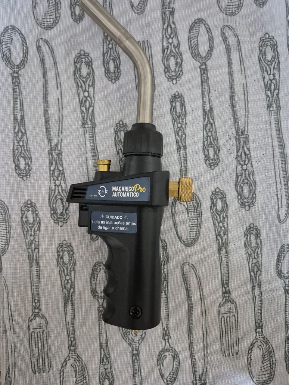Maçarico da marca Zak,modelo maçarico pro automático. 