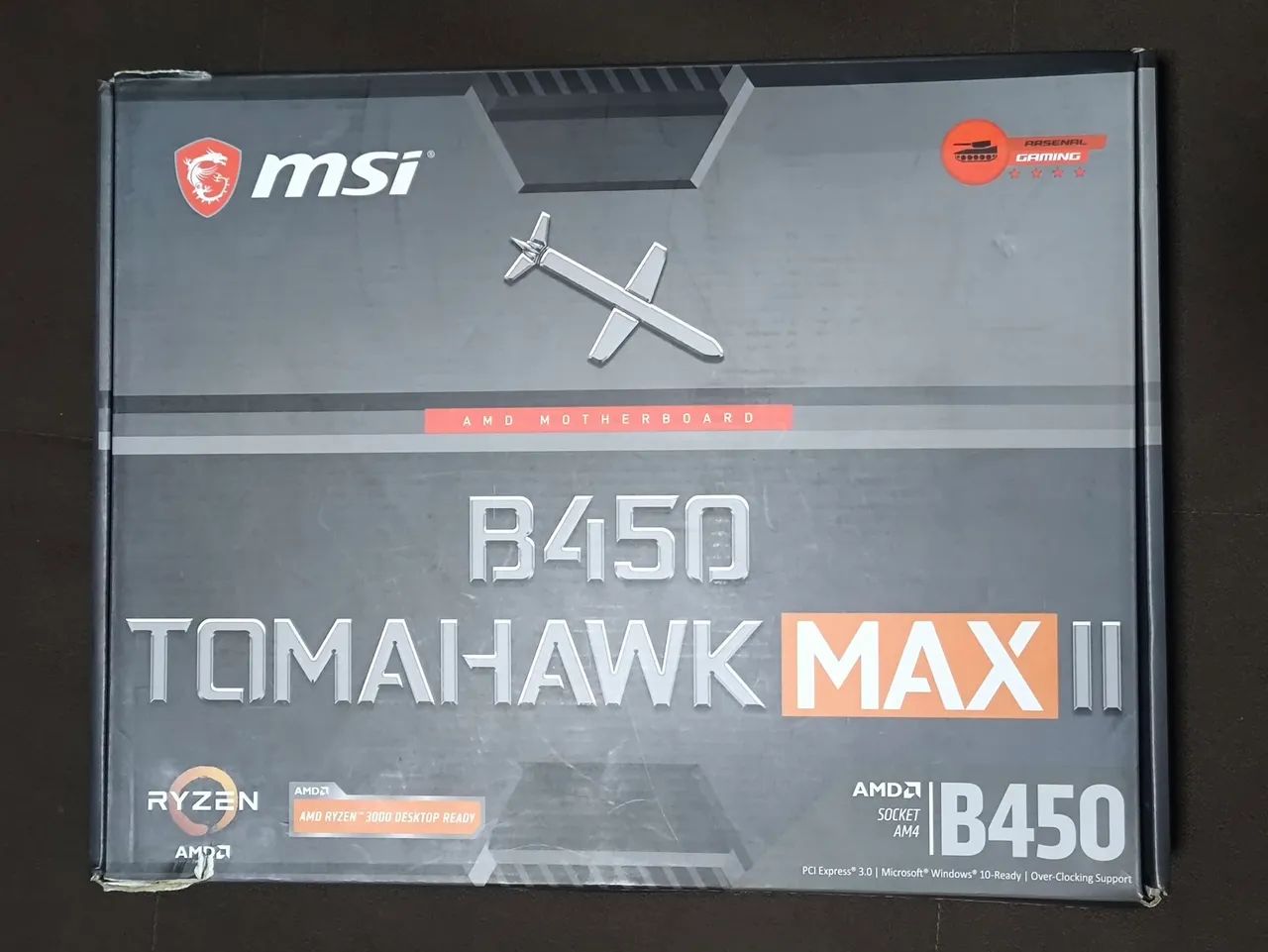 Placa mãe MSI B450 Tomahawk Max II 