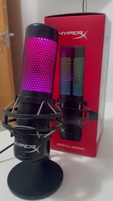 Microfone Gamer Hyperx Quadcast