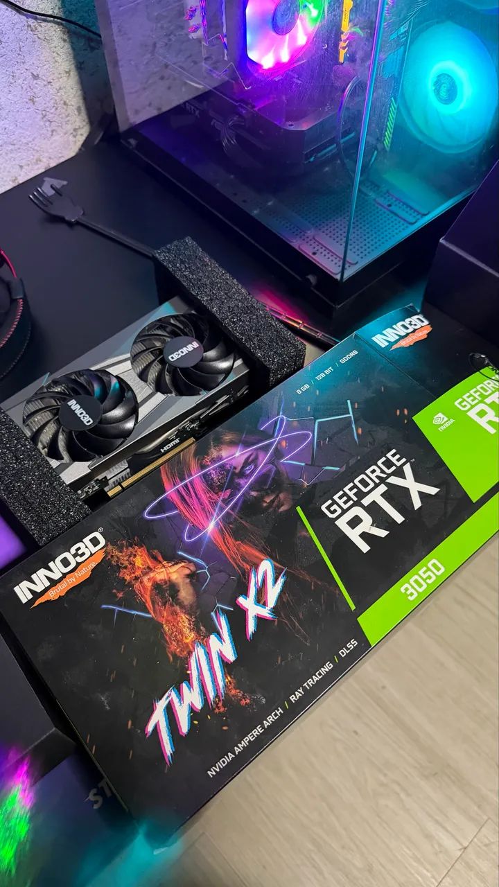 Rtx 3050 8gb em excelente estado!! Praticamente nova!  - Foto 5