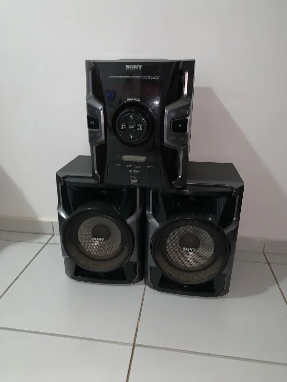 Som 3 em 1 Sony HCD-GPX3G