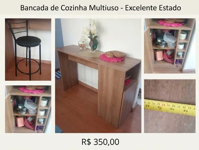 Bancada madeira /aparador  - Foto 5