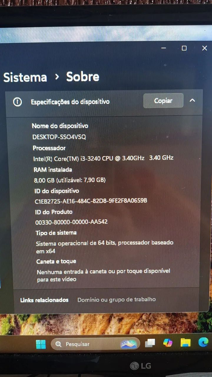CPU i3 3.40GHz | 8GB RAM | SSD 480GB | Windows 11 Pro - Foto 3