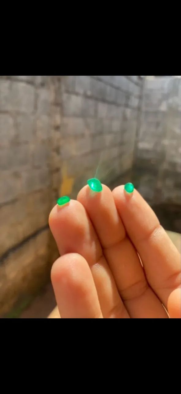 Esmeralda de altíssima qualidade 
