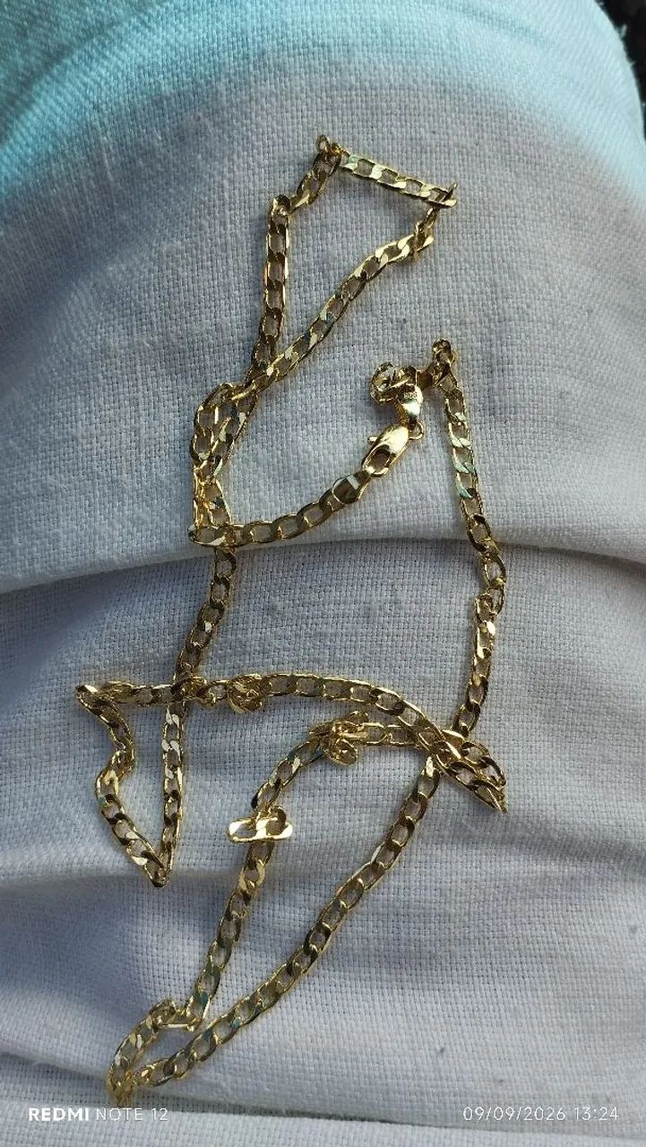Conjunto tipo Rommanel banhado a ouro  - Foto 2