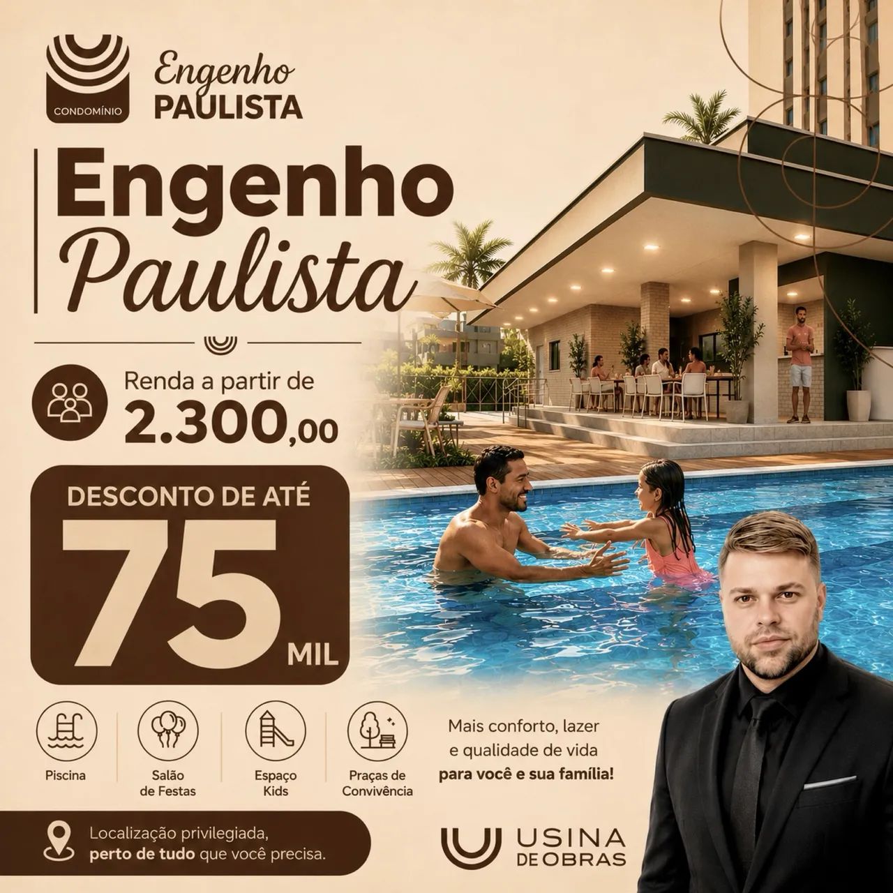 Apartamento em Paulista | Único com Rooftop!