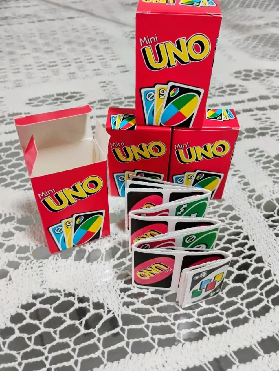 Jogo de Cartas Uno Miniatura lembrancinha - Hobbies e coleções