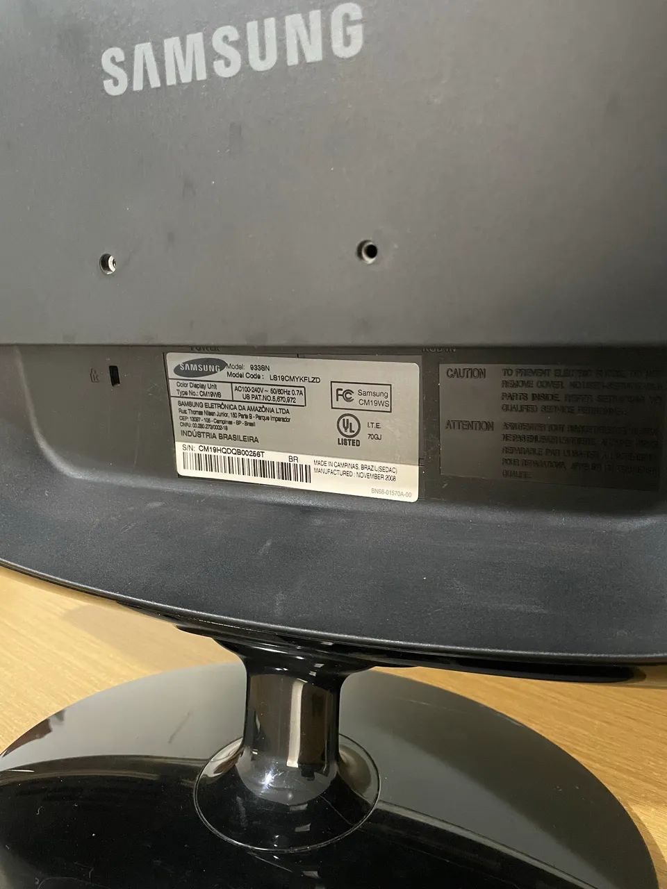 Monitor Samsung 9338N - Foto 2