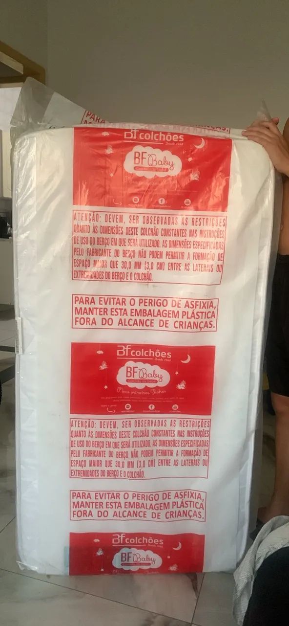 Colchão para berço e mini cama
