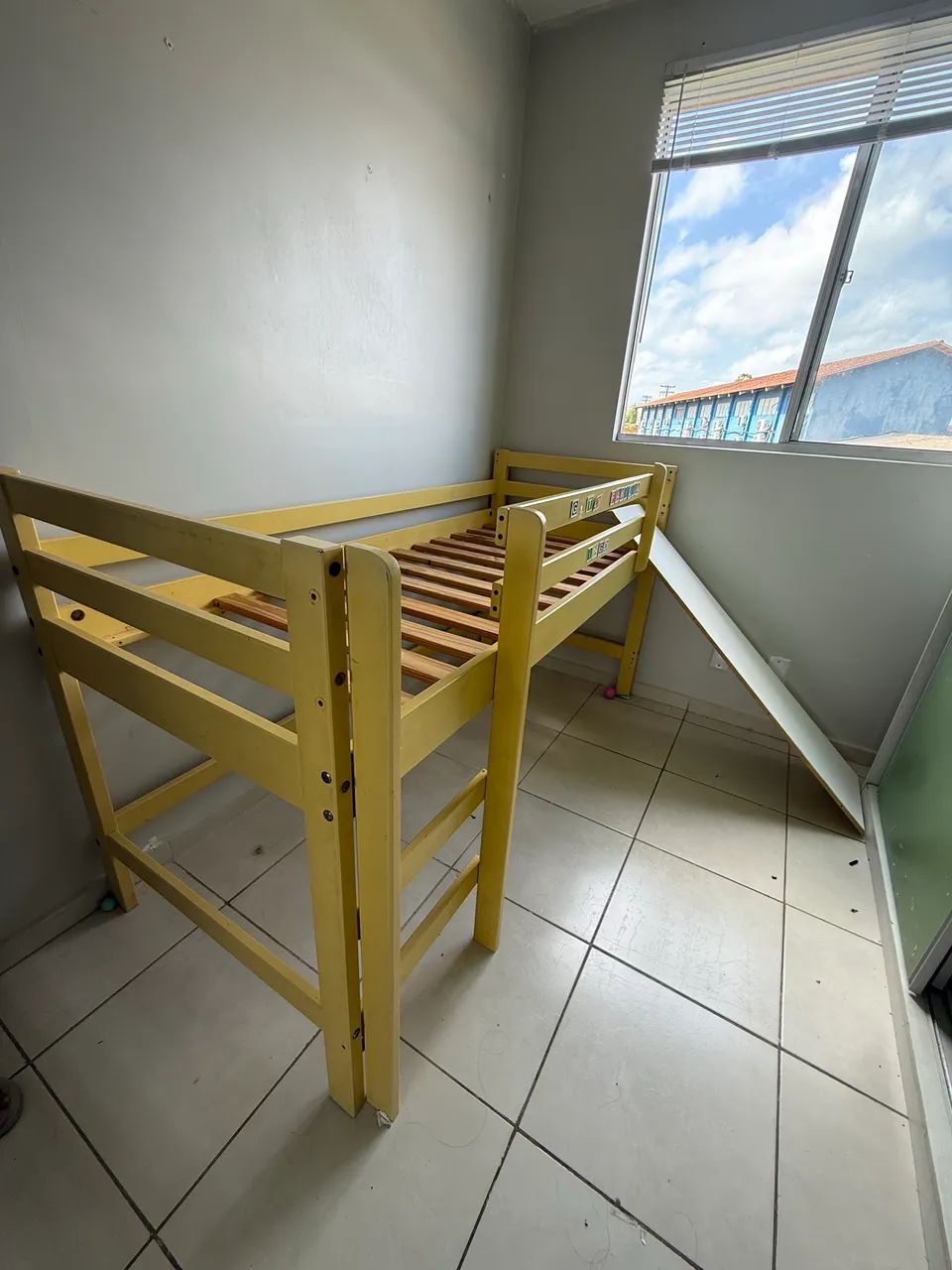 Cama Infantil Alta com Escorregador - Foto 4
