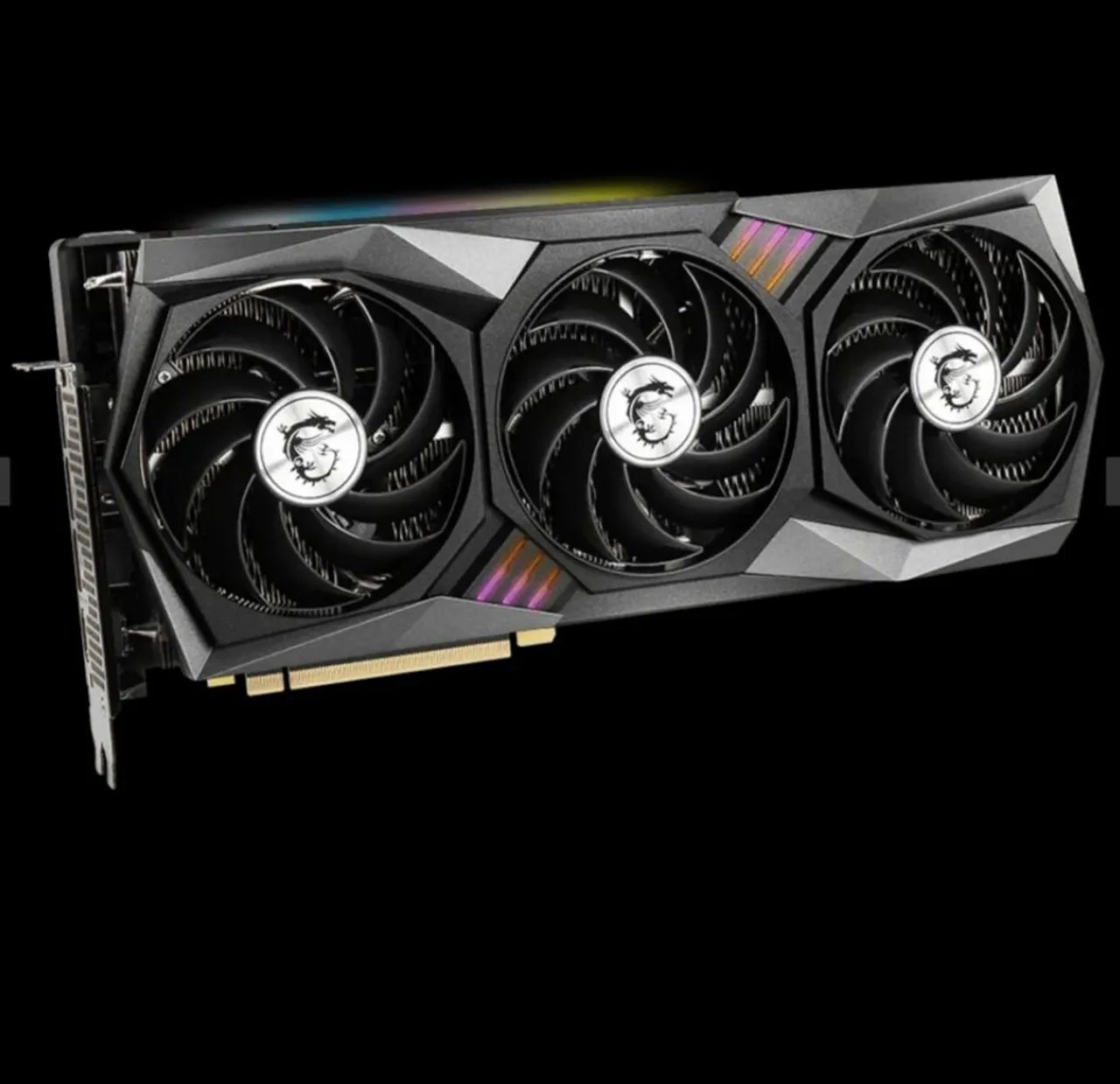 Rtx 3070 msi z trio na caixa com suporte  - Foto 2