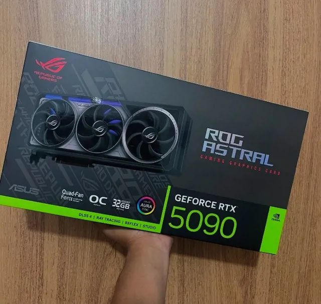 Placa de Vídeo Nvidia Rog Astral Rtx 5090 Lacrado com Nota