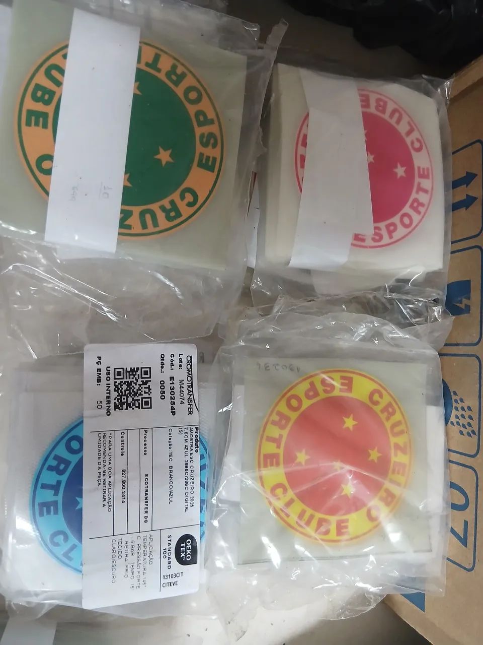 Patch termocolante números e nomes e escudo - Foto 5