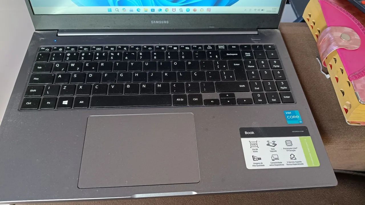 NOTEBOOK SAMSUNG BOOK INTEL CORE i3 - RÁPIDO E PRONTO PARA USO!   - Foto 2