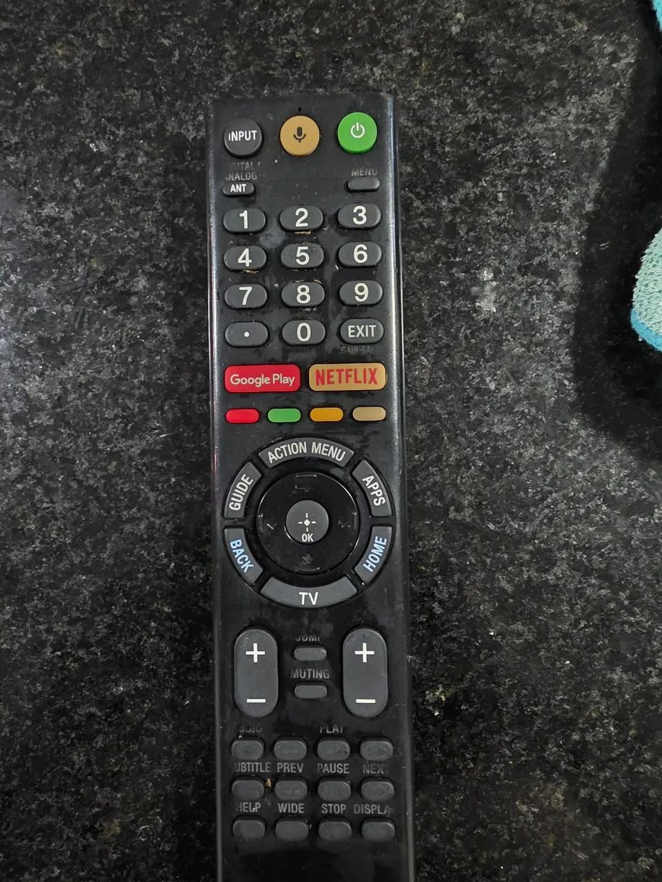 Controle voice Sony 