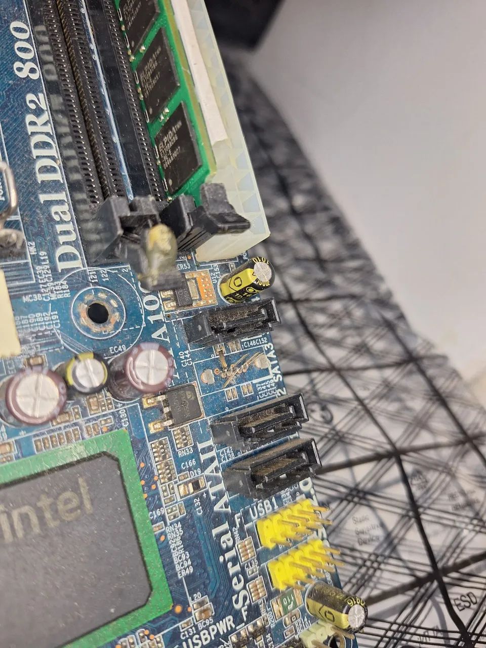 Kit Placa-mãe DDR2 + Processador + RAM + Cooler - Foto 2