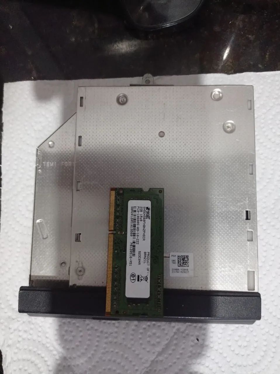 Um leitor de Dvd de notebook um memória ram 2g - Foto 3