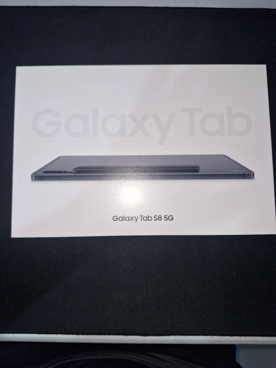 Tablet Samsung Galaxy Tab S8 com capa teclado original Samsung