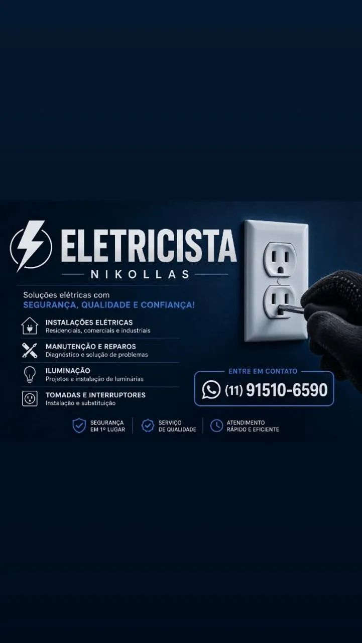 Eletricista e hidráulica 