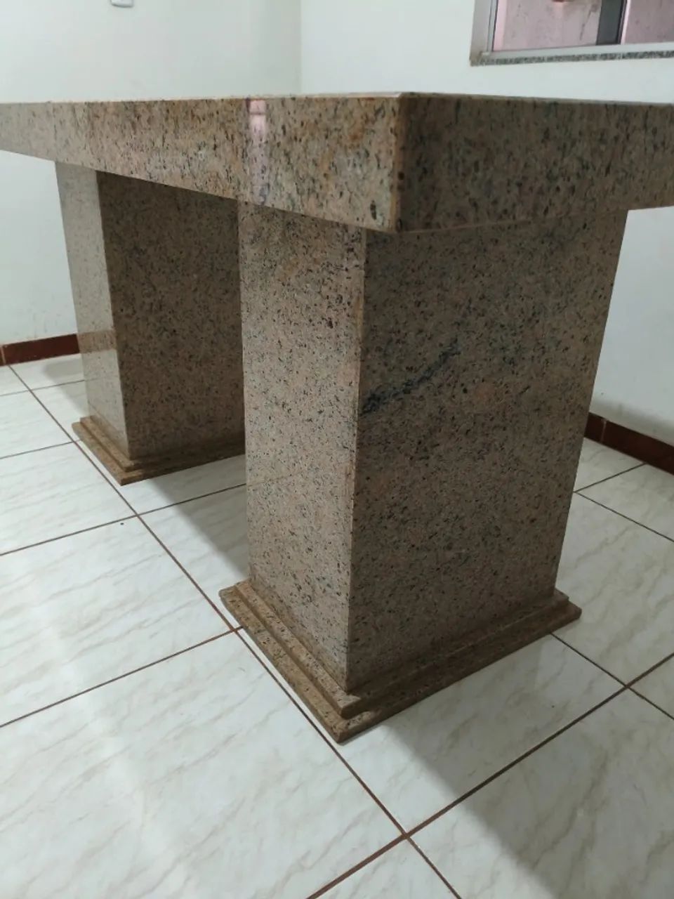 Mesa Pedra Granito amarelo 1,80 x 0,80 cm - Foto 2