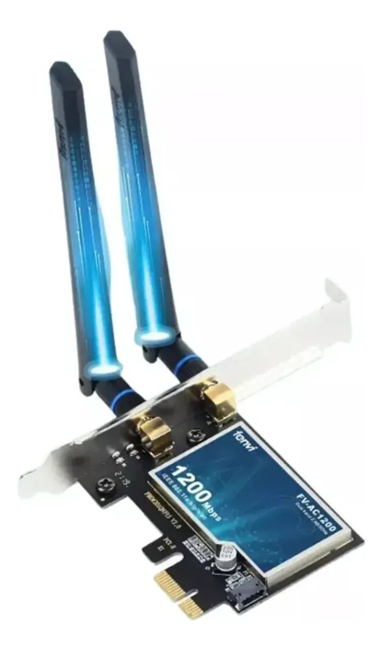 Adaptador Wi-Fi Bluetooth 4.0 PCIE 2.4GHz/5GHz