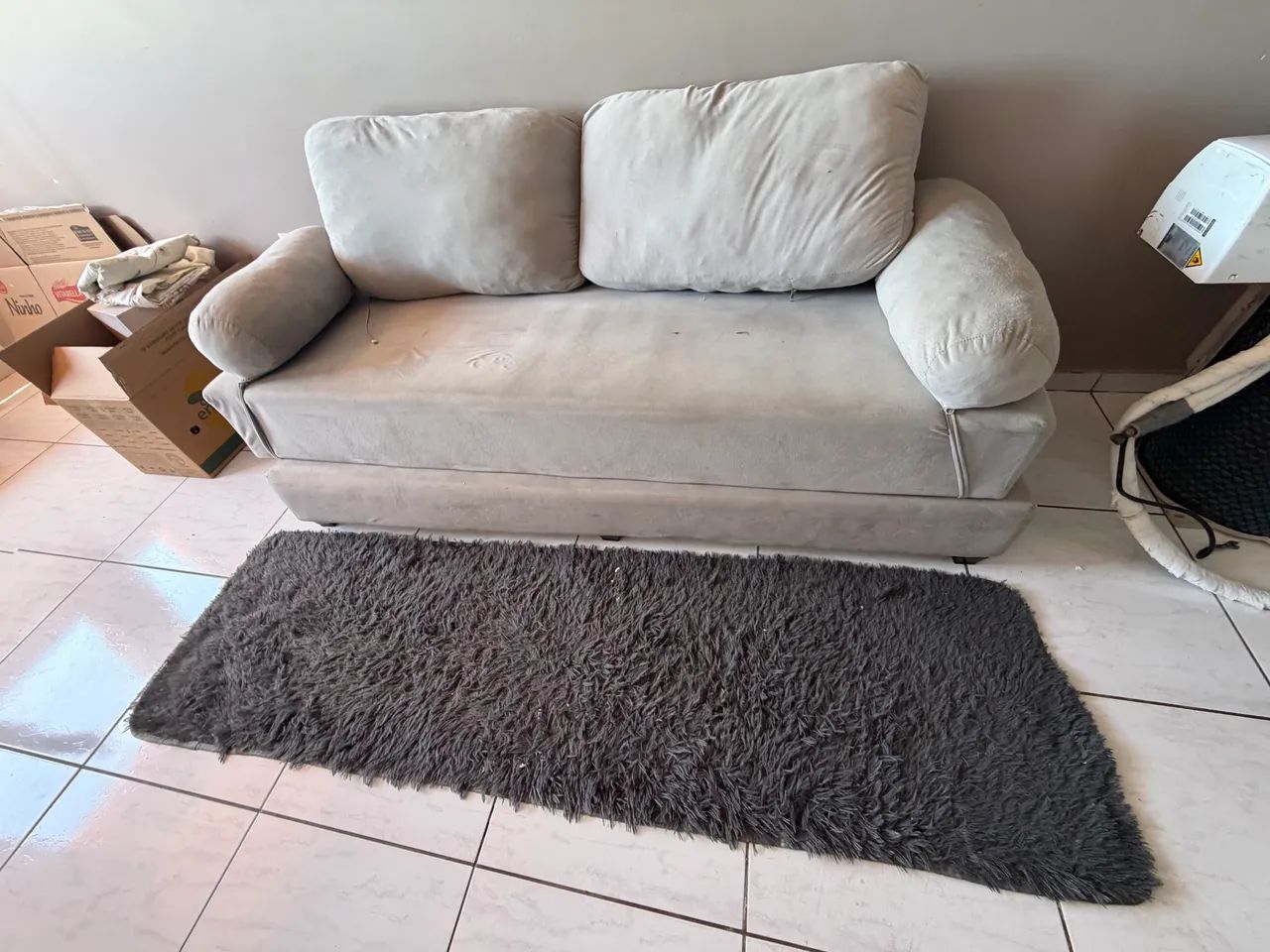 Sofá com tapete  - Foto 2