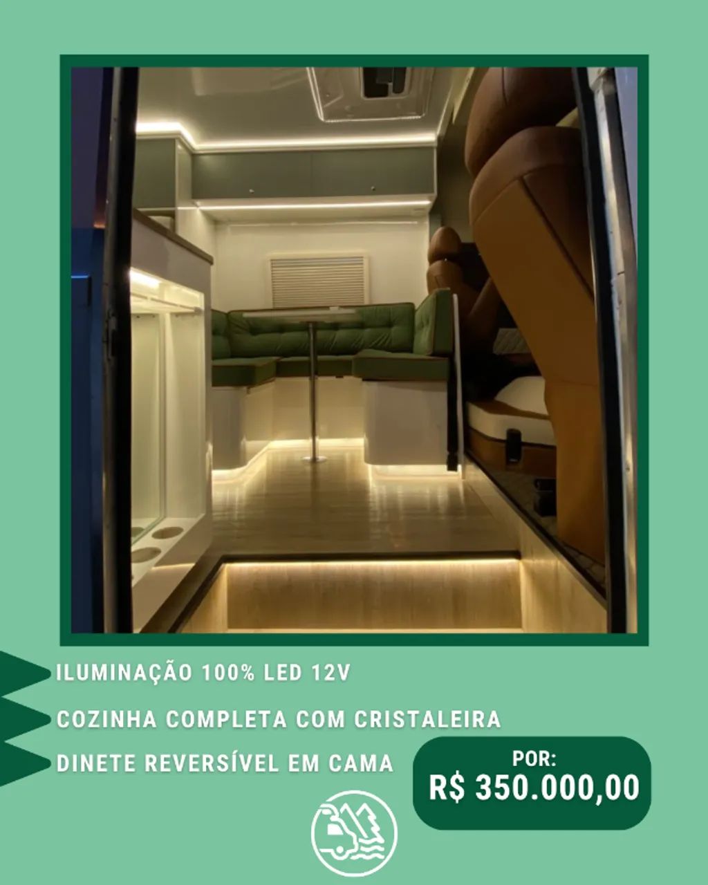 MOTORHOME MICRO-ÔNIBUS À VENDA - Foto 2