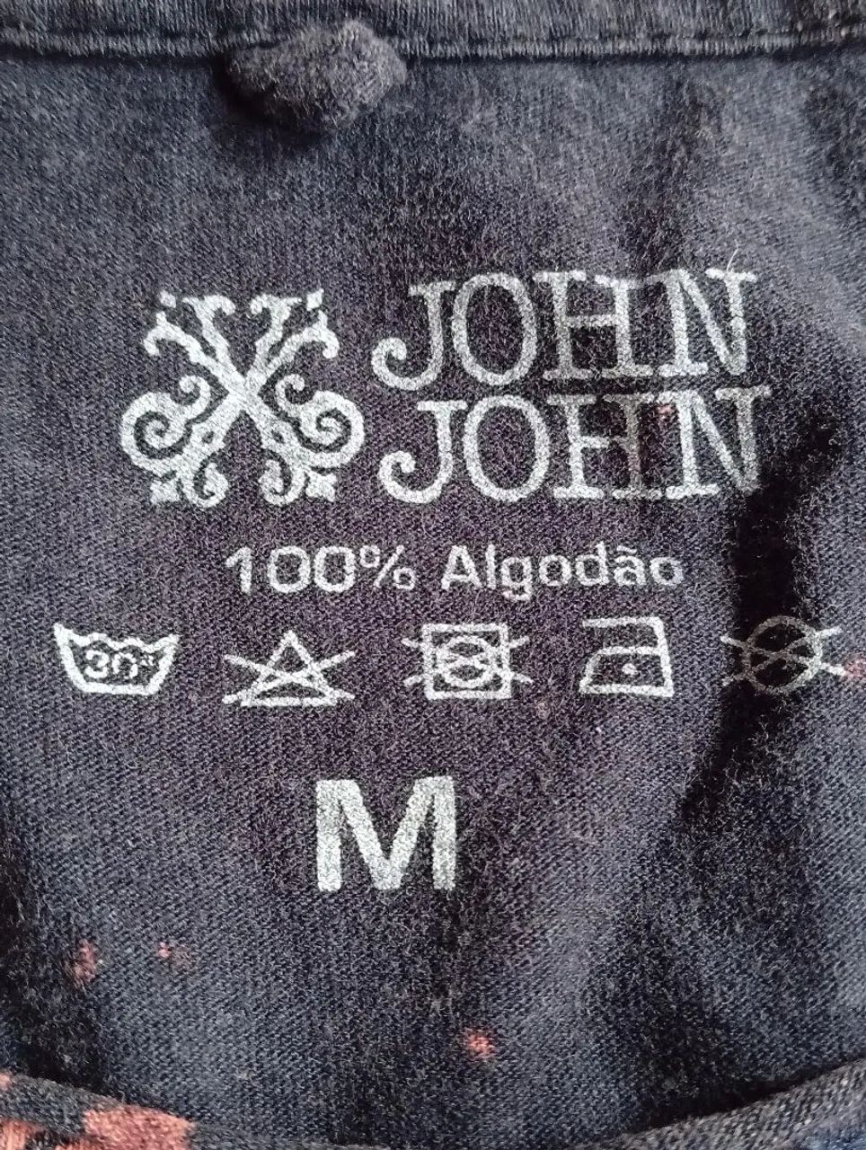 Camiseta Preta John John  - Foto 4