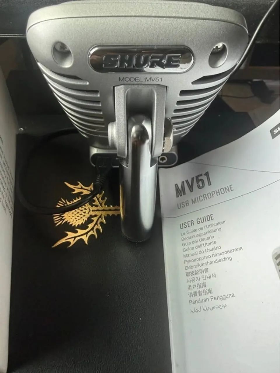 Microfone Shure MV51 Digital Large-Diaphragm Condenser, USB e Lightning, cinco modos DSP p - Foto 3