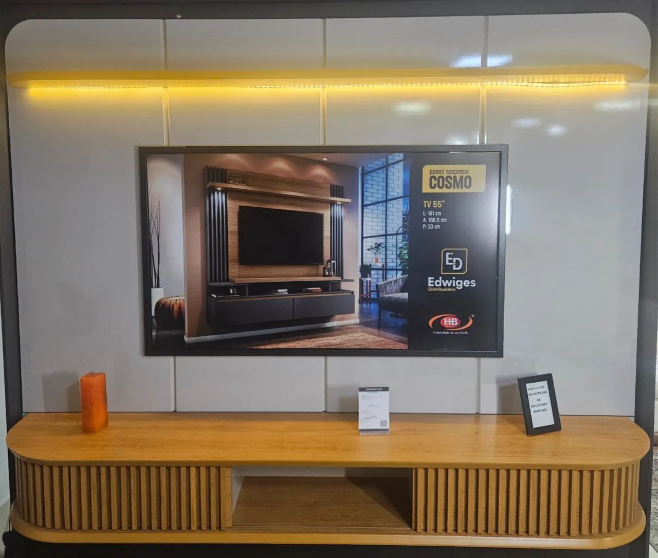 PAINEL CAPRI COM LED