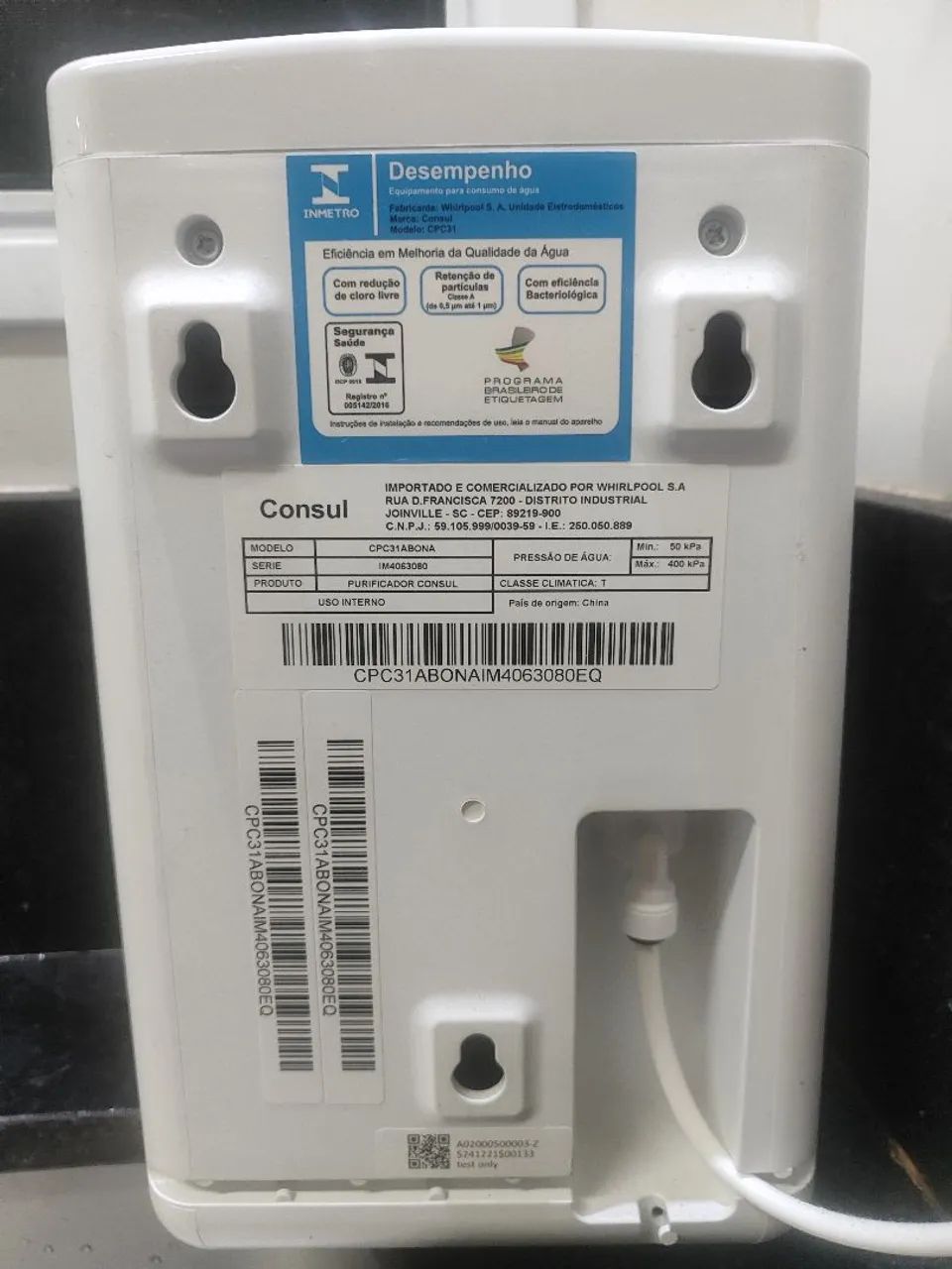 Purificador & Filtro Cônsul - excelente estado  - Foto 4